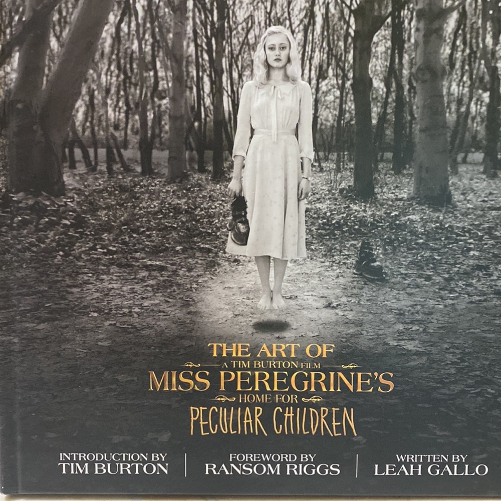 NWT THE ART OF Tim Burton MISS PEREGRINE’s HOME FOR PECULIAR CHILDREN BOOK